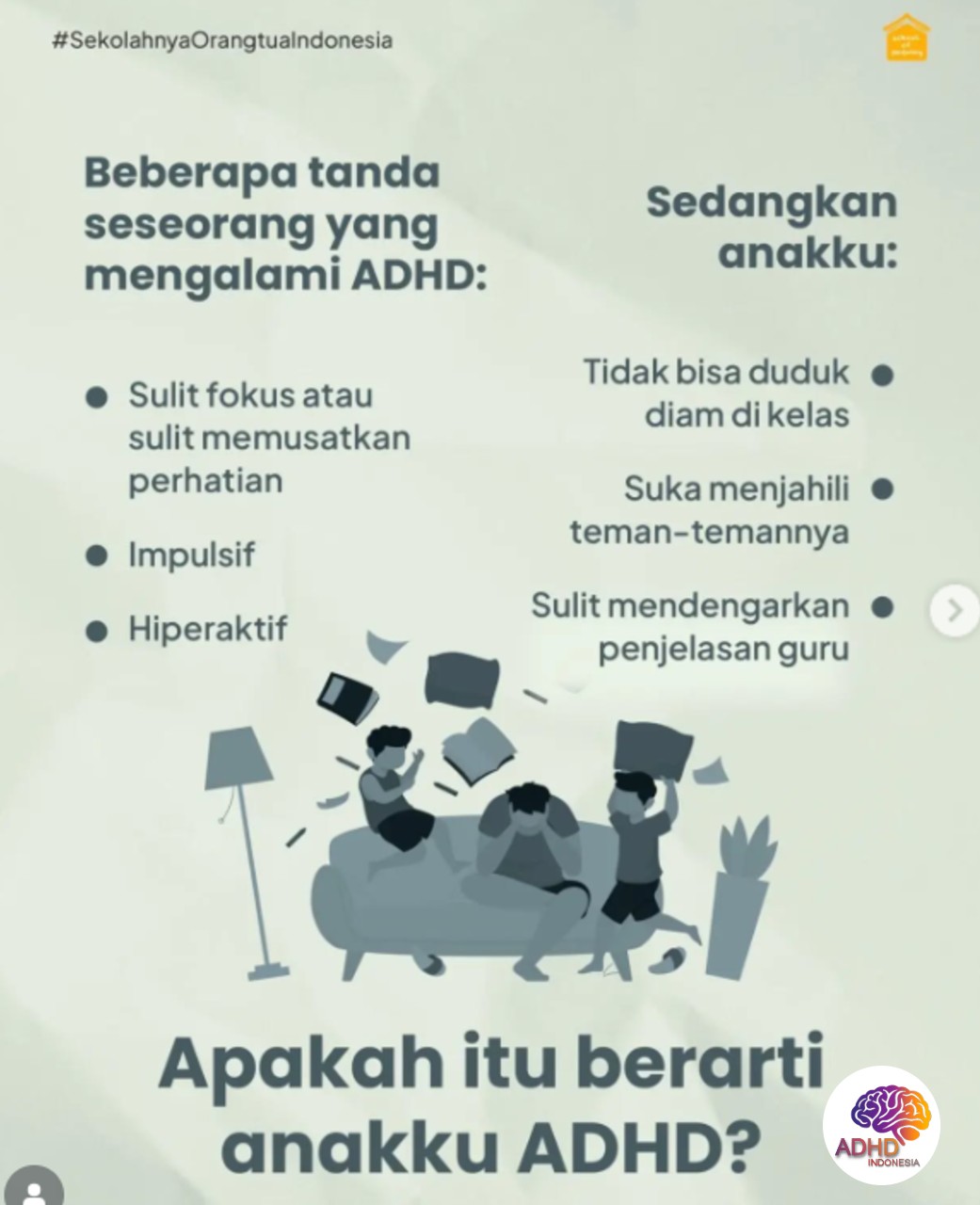 Ciri dan Gejala ADHD pada Anak Usia Dini di Kota Subulussalam