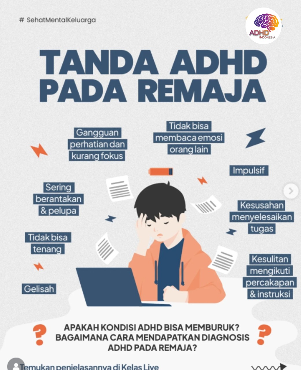 Screening ADHD Non-Diagnostik: Edukasi Awal bagi Orang Tua di Kota Subulussalam