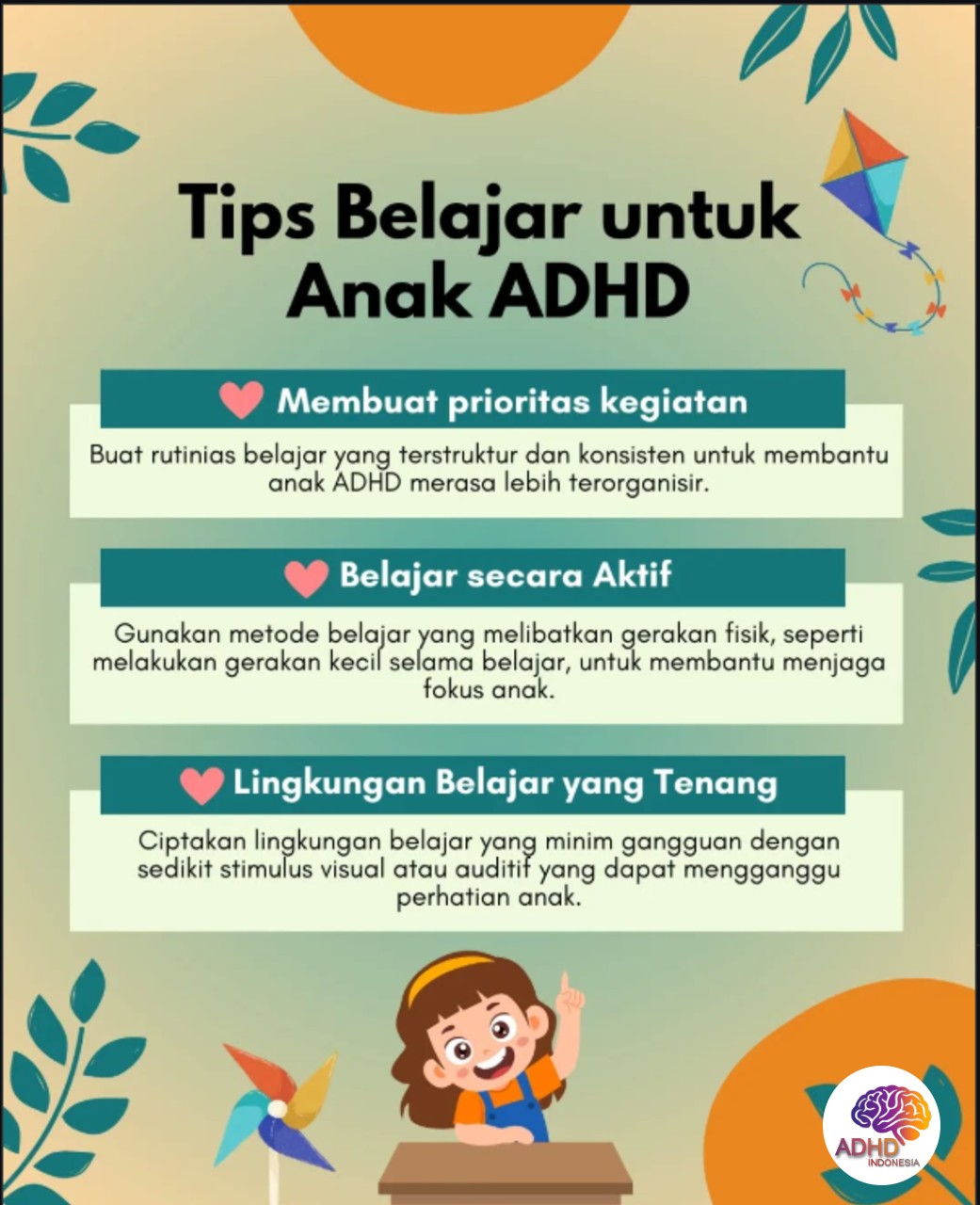 Strategi Belajar yang Cocok untuk Anak ADHD di Kota Subulussalam
